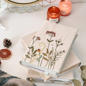 Hímzett könyvborító - artgarden