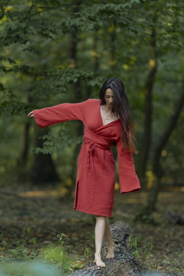 duplagéz kimono ruha