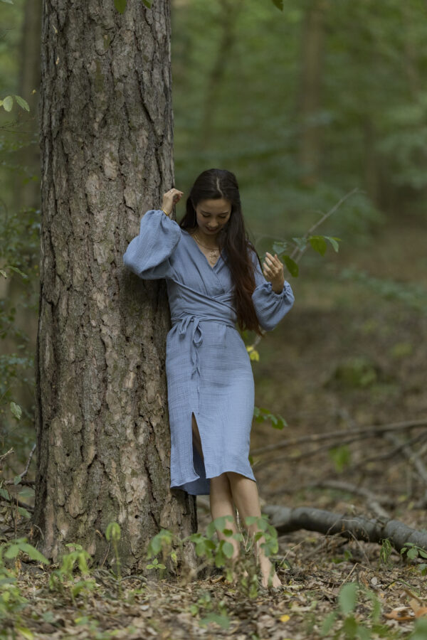 muszlin kimono ruha