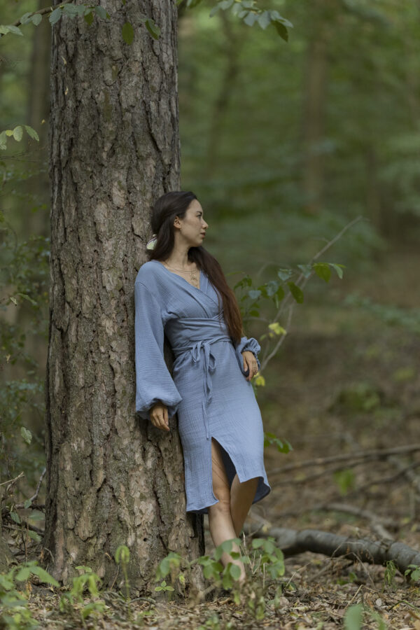 muszlin kimono ruha