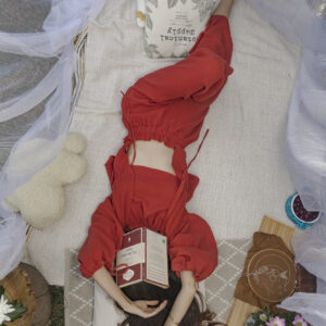 terrakotta duplagéz pizsama