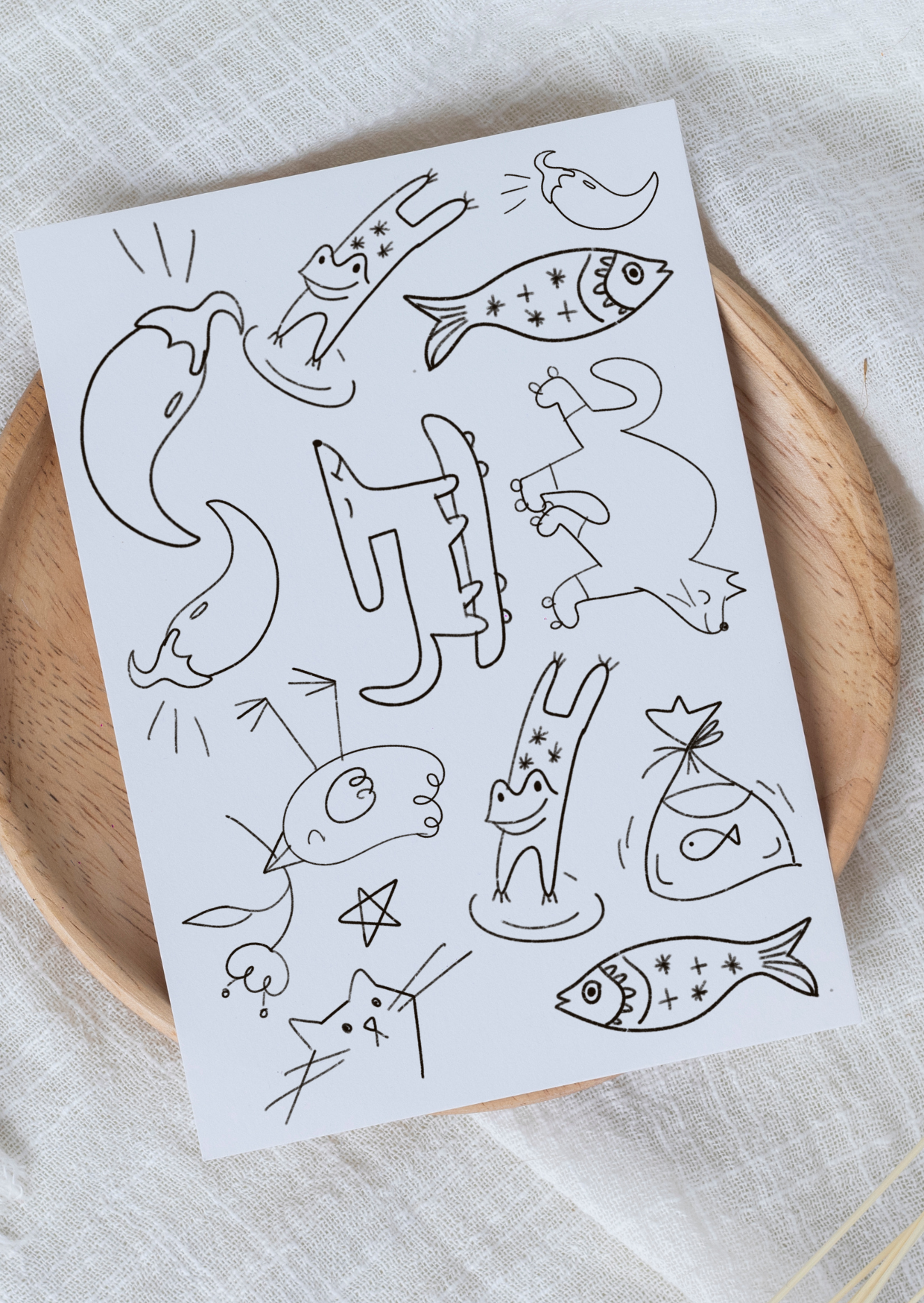 Hímezhető varázspapíros matrica